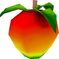 A Wumpa Fruit